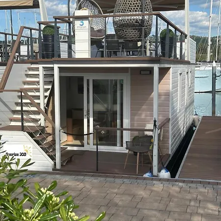 Floating House Sunrise Joy Portoroz